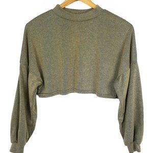 Nasty Gal Stripe Lounge Crop Top